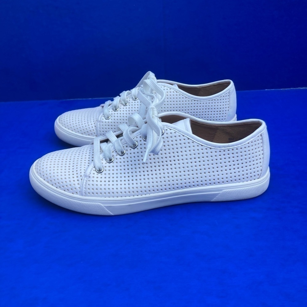 Susina white textured casual shoes, size 8 - Picture 5 of 8